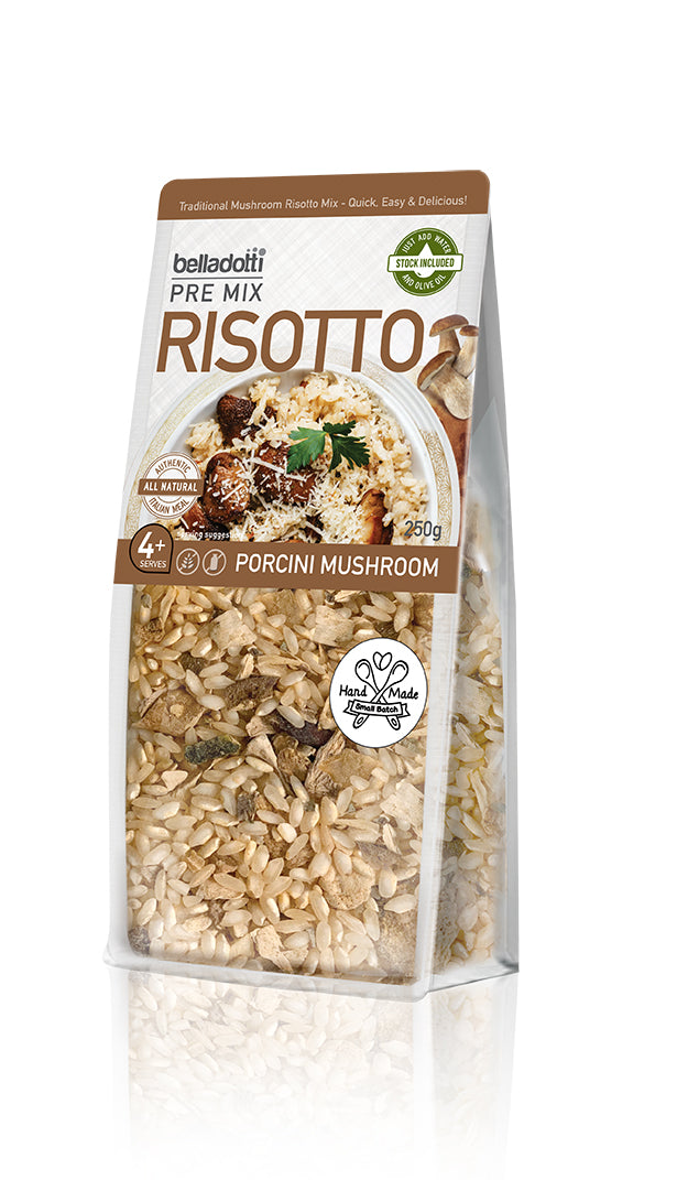 Belladotti Porcini Mushroom Risotto 250g x 10 Health & Eco