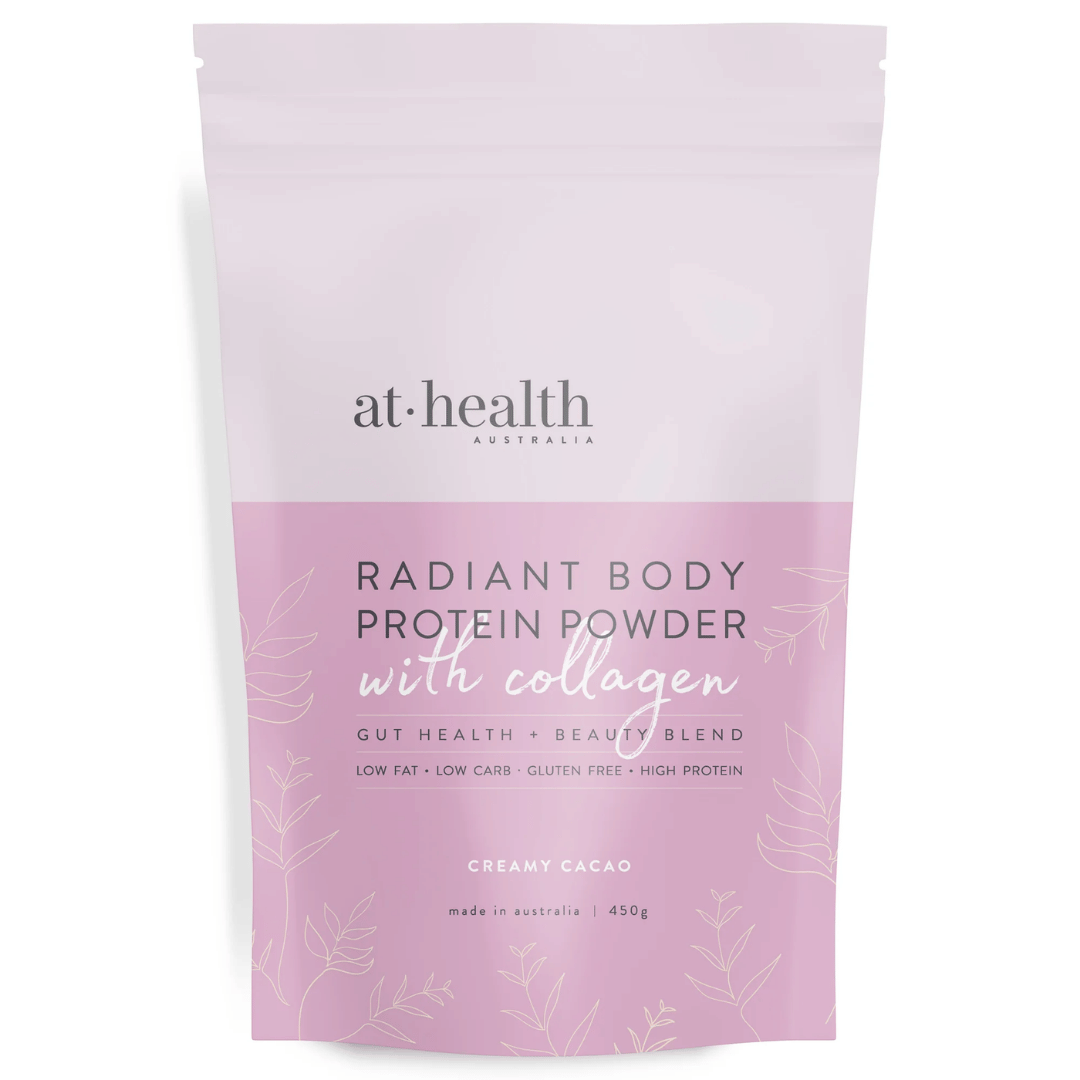 At Health Radiant Collagen Cacao - 450g | Protein Isolate | High ...